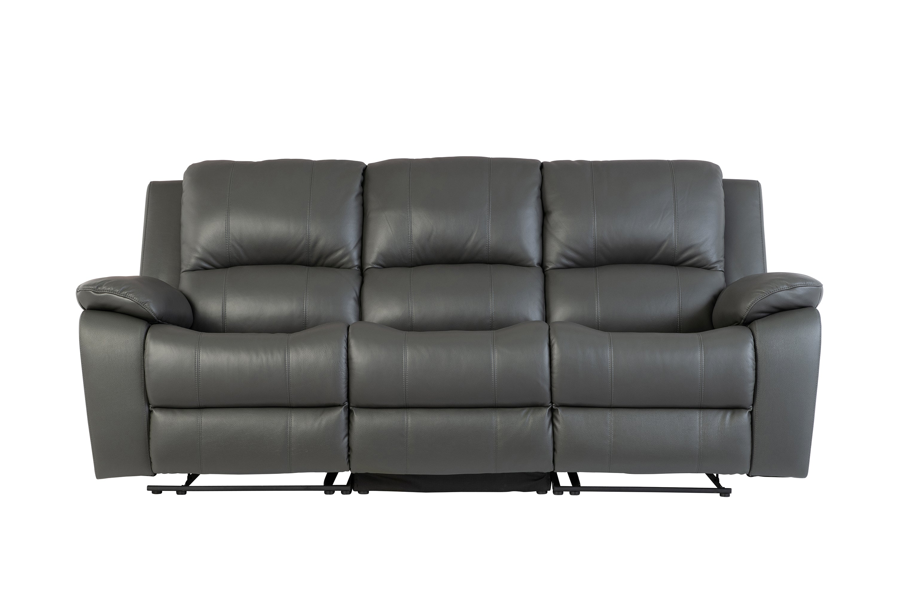 Pauline Leather Electric Armchair Recliner 3 Seater