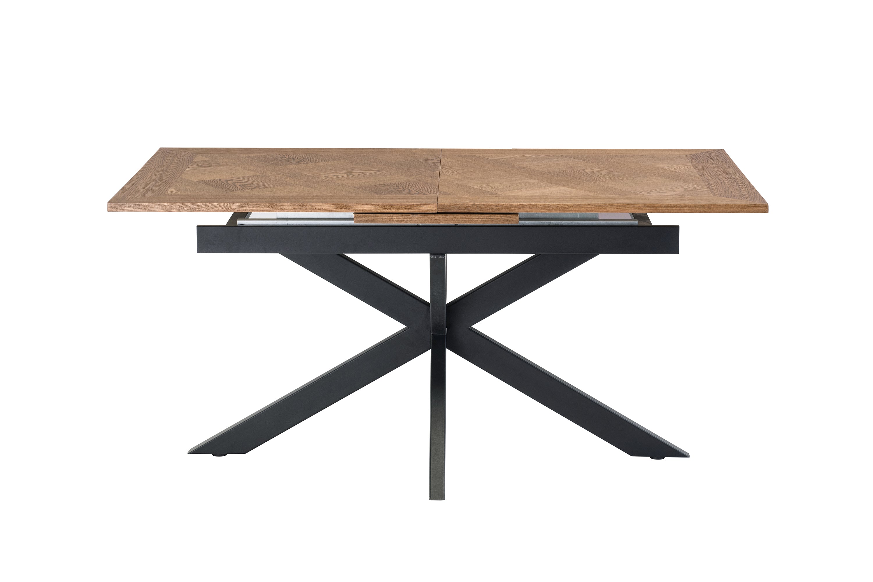 Paxton 1.6m (+0.4m) Extending Dining Table - Medium Oak Veneer