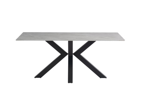 Black stone deals top dining table