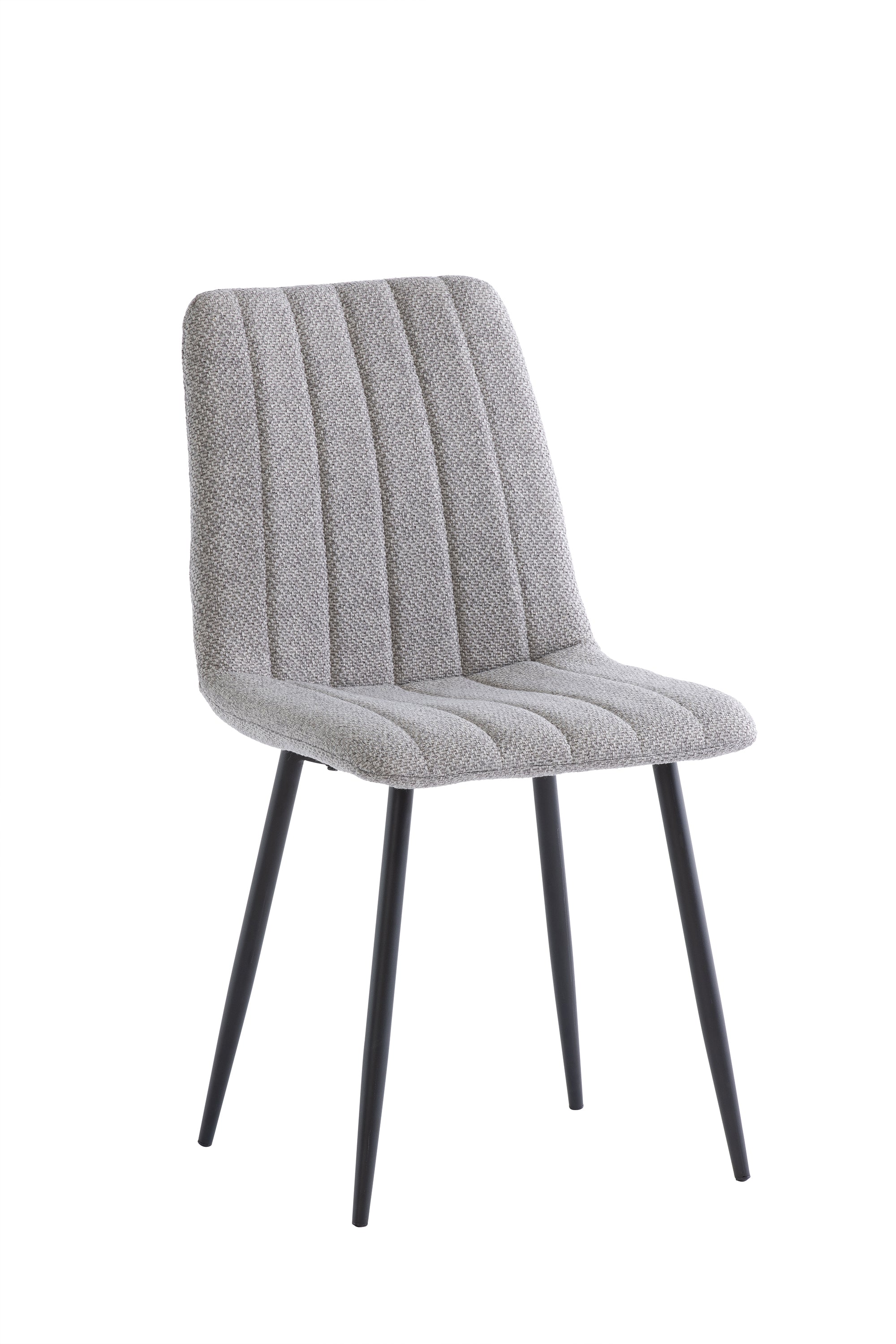 Laura Textured Fabric Dining Chair (Pairs)